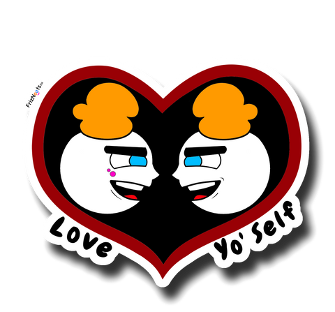 Love Yo'Self FrizNoats Sticker 