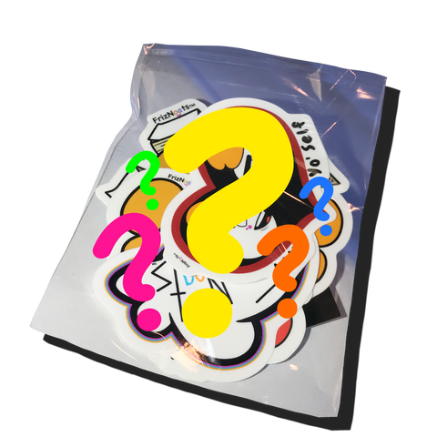 FrizNoats Mystery Sticker Pack, FrizNoats Stickers , Bag of FrizNoats Stickers 