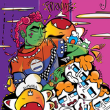 FrizNoats, FrizNoats print, digital print, FrizNoats Knox, SLUSHIES, Zo 