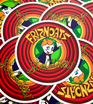 FrizNoats, friznoats sticker, looney tunes edit, stay odd, stay odd folks, friznoats stay odd, sticker die cut, for sale 